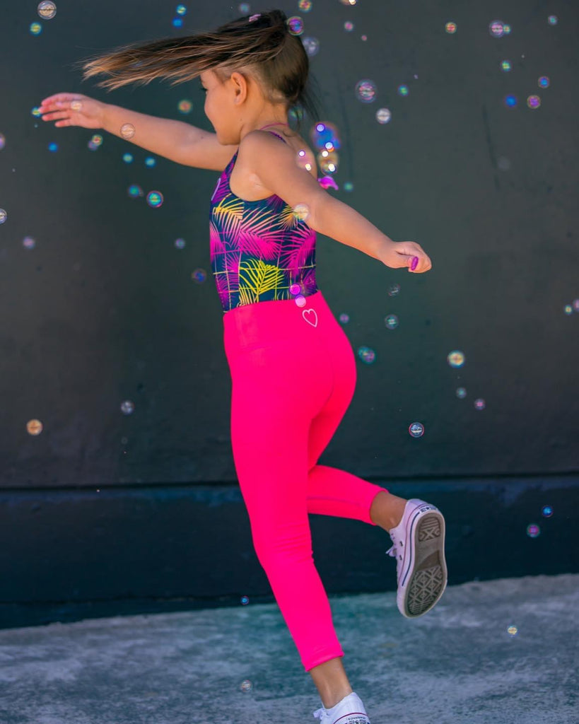 Stand Out in the Crowd with the Sofia 2.0 Pink Neon Leggings –  RiechleistWear