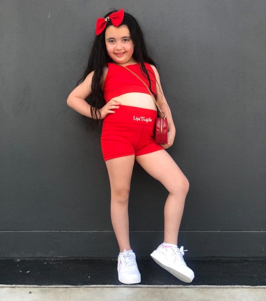 SCARLET RED SHORTS